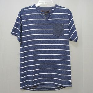PD&C Mens Striped Shirt Size M